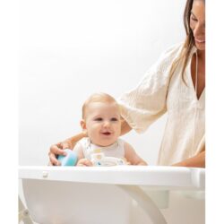 Interbaby Μπανιέρα-Αλλαξιέρα Με Γλύστρα Dino White - Image 4