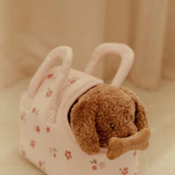 Little Dutch Υφασμάτινο σκυλάκι Jackie σε καλαθούνα GRS - Image 3