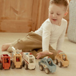 Little Dutch Ξύλινο ταξί FSC - Image 2