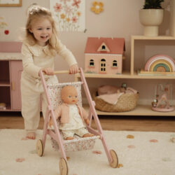 Little Dutch Ξύλινο καρότσι για κούκλες FSC - Image 2