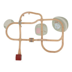 Little Dutch Σετ παιχνιδιού τρενάκι με ράγες και οχήματα XL FSC - Image 8