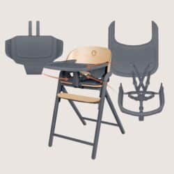 Lionelo Celia Καρεκλάκι φαγητού 3 σε 1 Gray Wood - Image 9