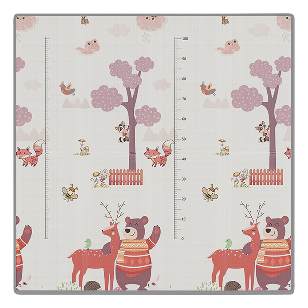 SWEETBABY01 Bebe Stars Χαλάκι δραστηριοτήτων διπλής όψης 150x150x1cm - Image 1