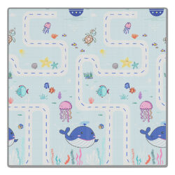 Bebe Stars Χαλάκι δραστηριοτήτων διπλής όψης 150x150x1cm - Image 12