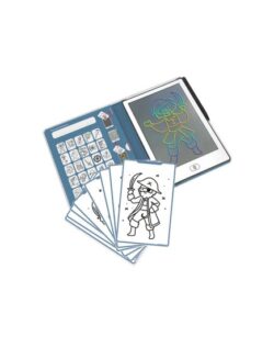 Kidywolf Tablet ζωγραφικής με οθόνη LCD (30 κάρτες)- Oceans & Pirates