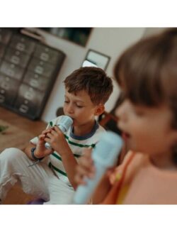 Kidywolf Σετ karaoke με ηχείο και 2 μικρόφωνα - Επαναφορτιζόμενο - Image 3