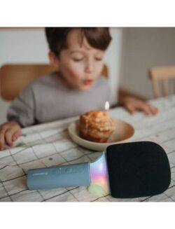 Kidywolf Μικρόφωνο Karaoke επαναφορτιζόμενο με φως & bluetooth- Επιλέξτε χρώμα - Image 8