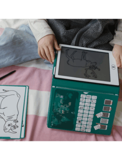 Kidywolf Tablet ζωγραφικής με οθόνη LCD (30 κάρτες)- Animals Around The World - Image 12