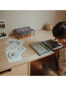 Kidywolf Tablet ζωγραφικής με οθόνη LCD (30 κάρτες)- Oceans & Pirates - Image 6