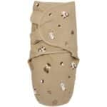 Meyco Swaddle Mini Panther Forest Animals Sand 0-3 μηνών