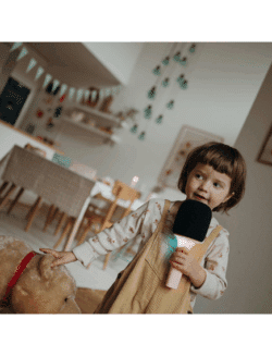 Kidywolf Μικρόφωνο Karaoke επαναφορτιζόμενο με φως & bluetooth- Επιλέξτε χρώμα - Image 12