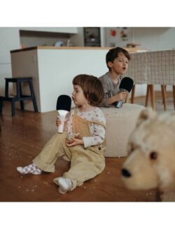 Kidywolf Μικρόφωνο Karaoke επαναφορτιζόμενο με φως & bluetooth- Επιλέξτε χρώμα - Image 4