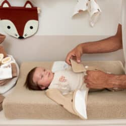 Meyco Swaddle Mini Panther Forest Animals Sand 0-3 μηνών - Image 4