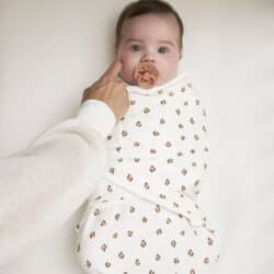 Meyco Swaddle Mini Panther Pink απαλό 0-3 μηνών - Image 2
