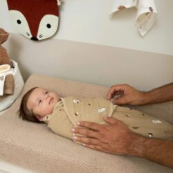 Meyco Swaddle Mini Panther Forest Animals Sand 0-3 μηνών - Image 3