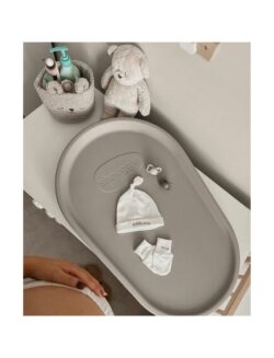 Shnuggle Αλλαξιέρα από αφρώδες υλικό με κλίση για παλλινδρόμηση Taupe - Image 5