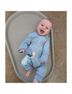 Shnuggle Αλλαξιέρα από αφρώδες υλικό με κλίση για παλλινδρόμηση Taupe - Image 4