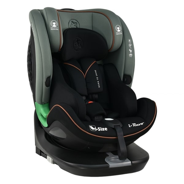 bebe star1 (1) Bebe Stars Κάθισμα Αυτοκινήτου i-Revo i-Size 360° Olive - Image 1