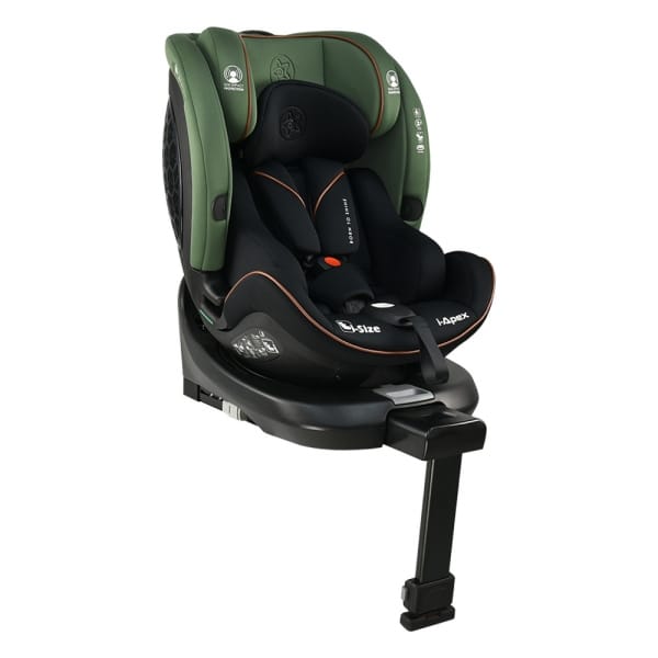 bebe star1 (1) Bebe Stars Κάθισμα Αυτοκινήτου i-Apex i-Size 360° Green - Image 1