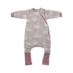 Bebe Stars Υπνόσακος με πόδια και αποσπώμενα χέρια Winter Swan 70cm 12-18 Μηνών