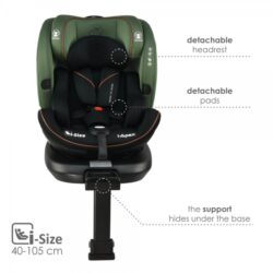 Bebe Stars Κάθισμα Αυτοκινήτου i-Apex i-Size 360° Green - Image 5
