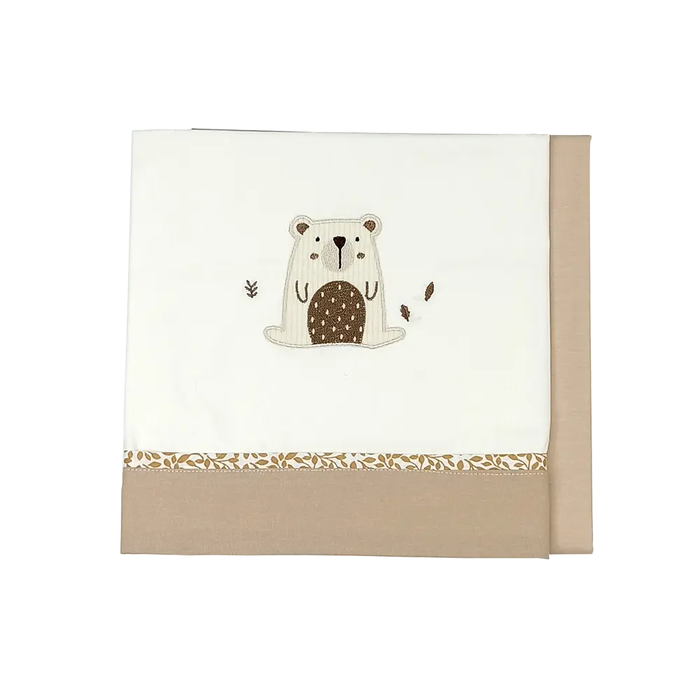 sentonia-liknou-2tmch-natura1307 Baby Star Σεντόνια Λίκνο 2τμχ Natura - Image 1