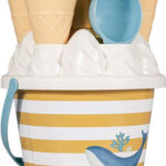 Little Dutch Σετ Κουβαδάκια Παραλίας Ice Cream Ocean Dreams Μπλε