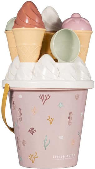 xlarge_20240424121039_little_dutch_set_kouvadakia_paralias_ice_cream_ocean_dreams_roz Little Dutch Σετ Κουβαδάκια Παραλίας Ice Cream Ocean Dreams Ροζ - Image 1