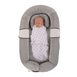 Bo Jungle Βαμβακερή κουβέρτα φασκιώματος 0-4 μηνών Whales - Image 5