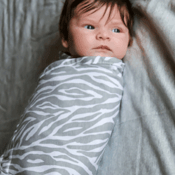 Bo Jungle Βαμβακερή κουβέρτα φασκιώματος 0-4 μηνών Tiger swaddle - Image 4