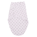 Bo Jungle Βαμβακερή κουβέρτα φασκιώματος 0-4 μηνών Feathers swaddle