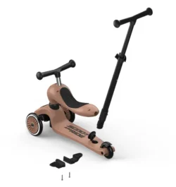 Scoot & Ride Πατίνι 2 σε 1 Highwaykick 1 Push and Go Mocha - Image 6
