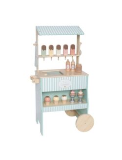 Jabadabado Ξύλινo Μεγάλο Παγωτατζίδικο - Ριγέ