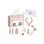 Jabadabado Βαλιτσάκι με εργαλεία γιατρού Ροζ