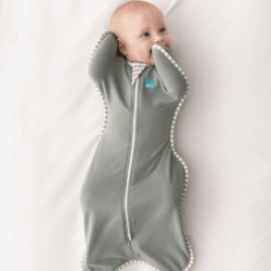 LoveToDream Υπνόσακος Swaddle UP Bamboo Original 1.0tog Deep Olive 2.2-3.8kg Newborn - Image 2