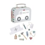 Jabadabado Βαλιτσάκι με εργαλεία γιατρού Γκρί