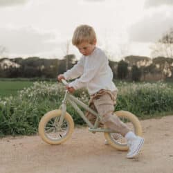 Little Dutch Μεταλλικό ποδήλατο ισορροπίας Green matte - Image 2