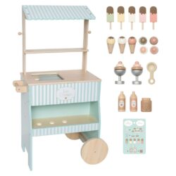 Jabadabado Ξύλινo Μεγάλο Παγωτατζίδικο - Ριγέ - Image 2