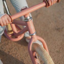 Little Dutch Μεταλλικό ποδήλατο ισορροπίας Pink matte - Image 4