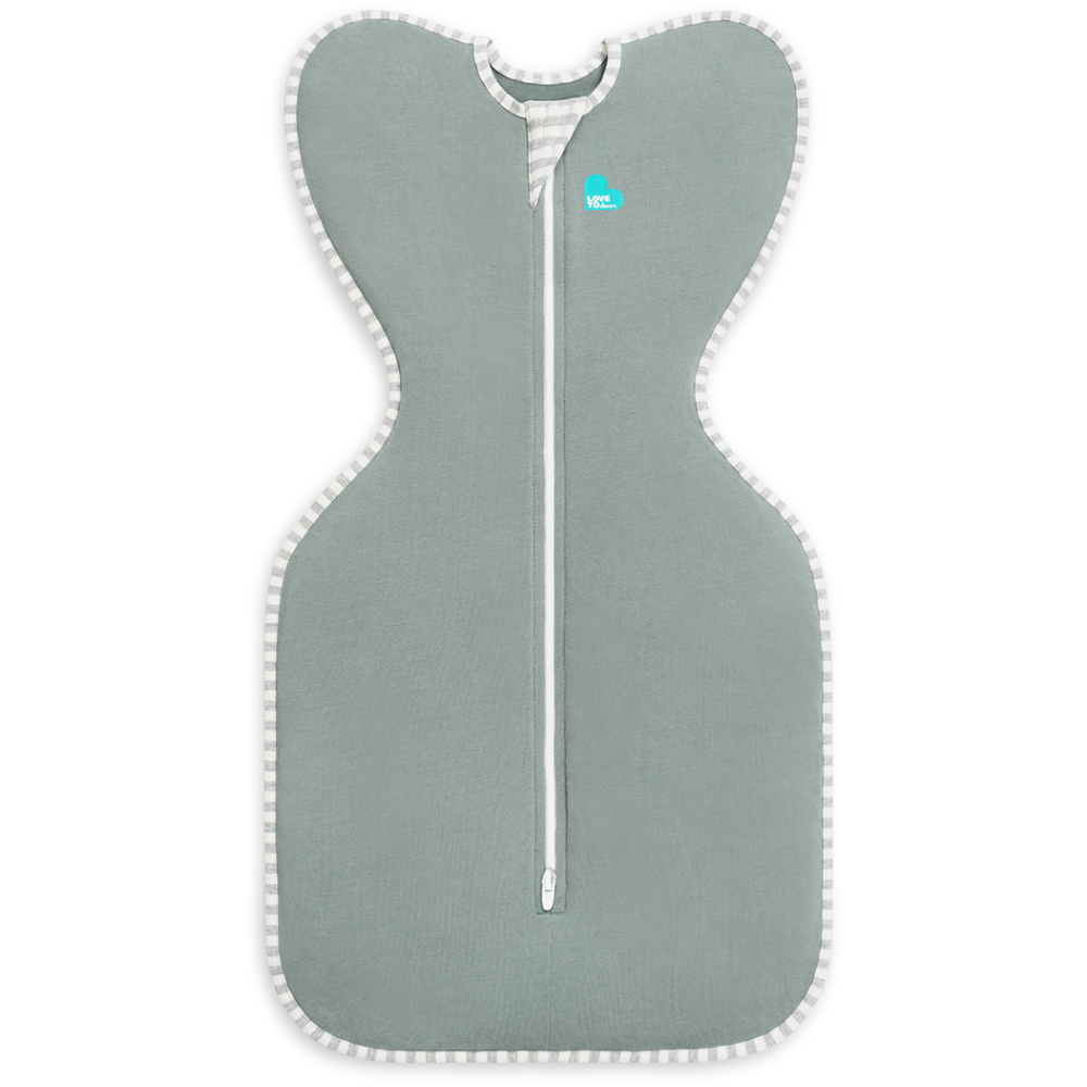 LITTLE DUTCH3 LoveToDream Υπνόσακος Swaddle UP Bamboo Original 1.0tog Deep Olive 2.2-3.8kg Newborn - Image 1