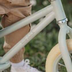 Little Dutch Μεταλλικό ποδήλατο ισορροπίας Green matte - Image 4