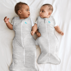 LoveToDream Υπνόσακος Swaddle UP Transition bag Original 1.0tog Grey 6-8.5kg Medium - Image 2