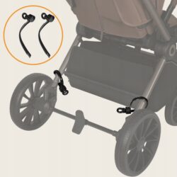 Lionelo Buggy Board Σκαλάκι Καροτσιού Με Κάθισμα Black Onyx - Image 7