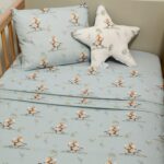 Baby Oliver Σεντόνια Κούνιας 3 τεμ. 110x170cm 100% Βαμβάκι Κατωσέντονο με Λάστιχο Design 429