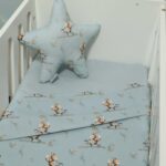 Baby Oliver Σεντόνια Λίκνου Σετ 2τ -75×110-100% Βαμβάκι Des.429