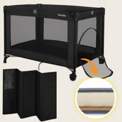 Lionelo Amelie Παρκοκρέβατο 1 Επιπέδoυ Black Carbon - Image 3