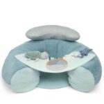 Mamas & Papas Παιδικό Μαλακό Κ'αθισμα-Παιχνίδι Δραστηριοτήτων WTTW Blue