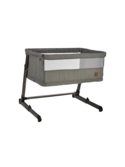 Bebe Stars Λίκνο-Πάρκο Side To Side Plus 2in1 Beige με Στρώμα και Πλαϊνό Άνοιγμα