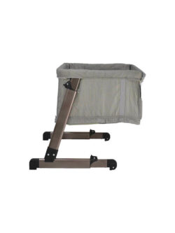 Bebe Stars Λίκνο-Πάρκο Side To Side Plus 2in1 Beige με Στρώμα και Πλαϊνό Άνοιγμα - Image 2