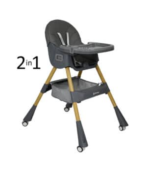 Bebe Stars Bebe stars καρέκλα φαγητού meal 2 in 1 grey
